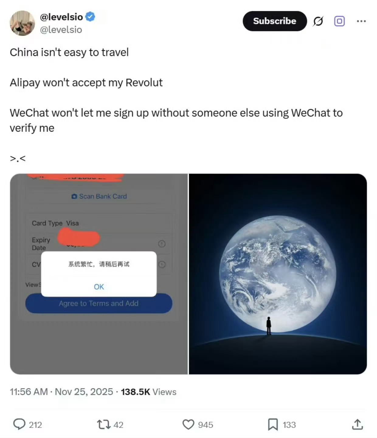 哈哈哈，这个笑抽了…确实哈，Alipay这个还能理解，但是Wechat这个，我身