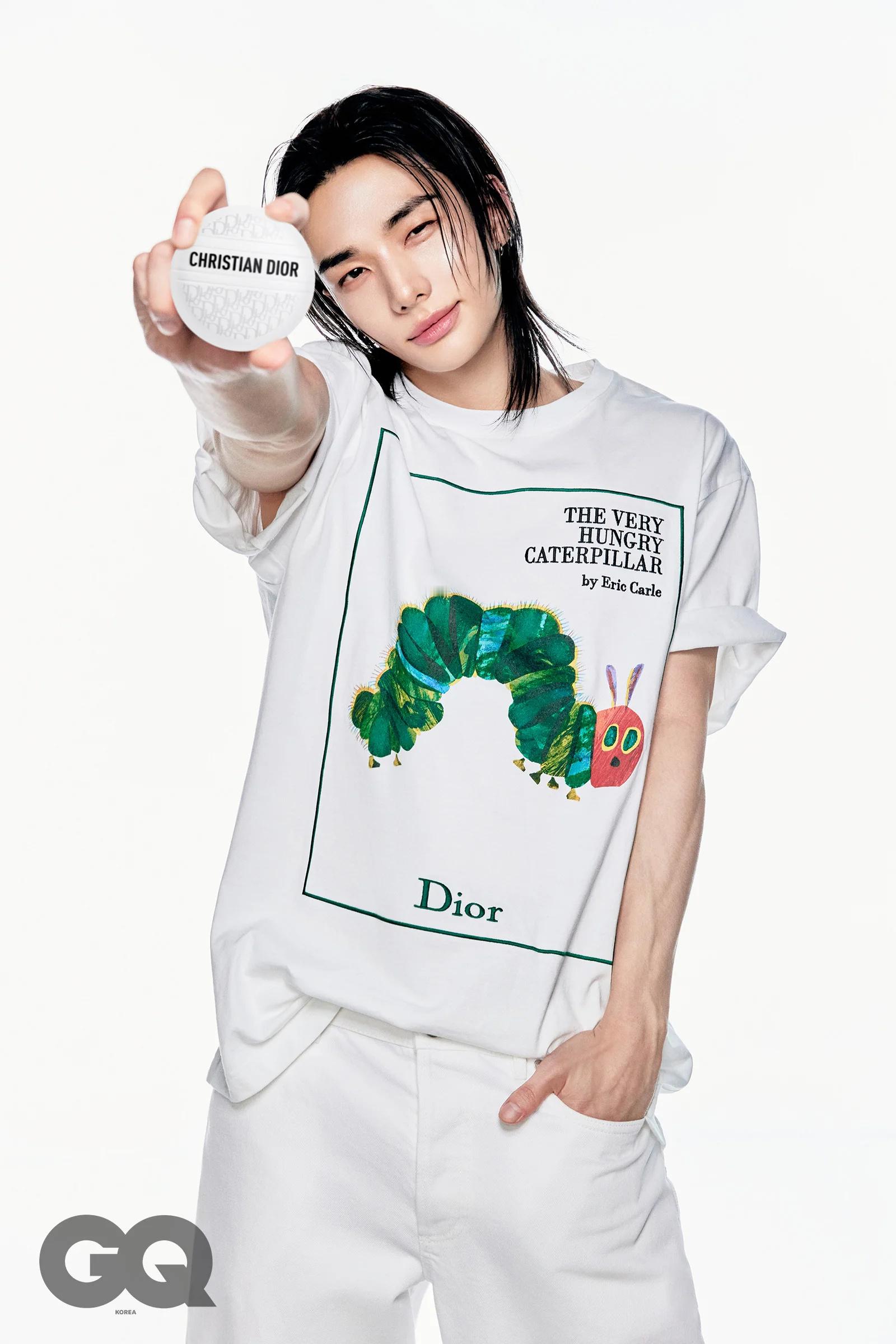 黄铉辰｜Dior 来自 GQ × Dior 的物料持续输出，Hyunjin 演绎