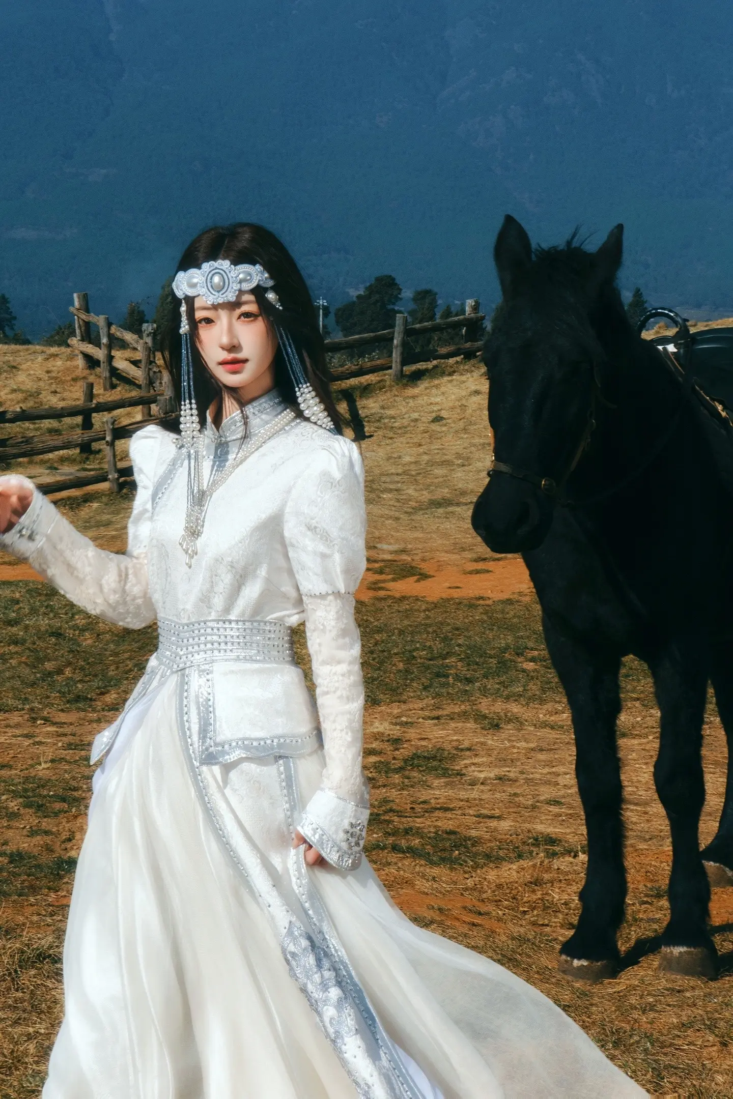 以前也没人告诉我蒙古袍这么美啊丨丽江写真 丽江也可以拍蒙古公主啦