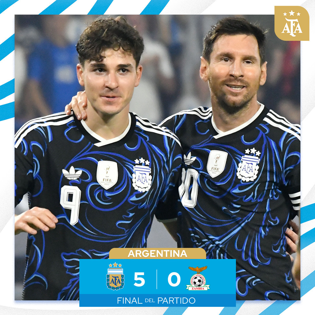 AFA｜🗣斯卡洛内塔队在他们的告别赛中获胜！🙌谢谢大家！现在让我们全力以赴吧