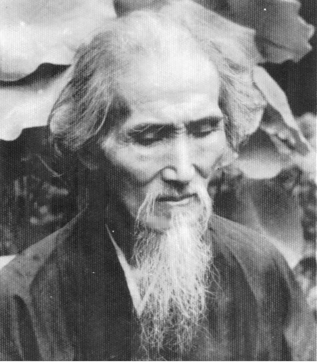 下图是虚云法师百岁后的照片，一说118岁。虚云是近代最像仙人的修行人，他瘦削、清