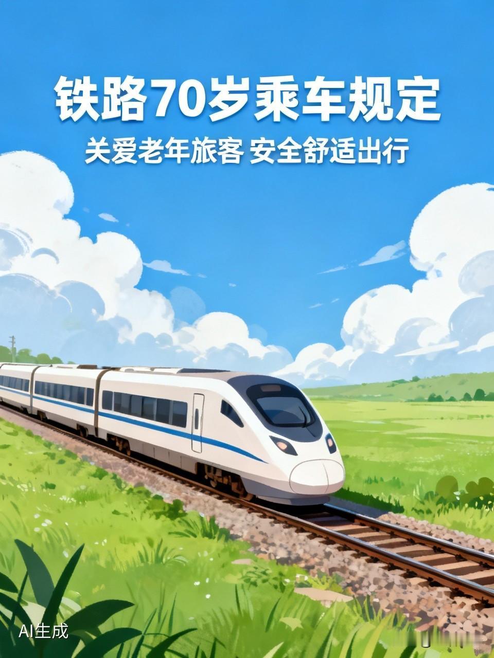 铁路对70岁老人乘车其实没年龄限制，只要身体允许就能坐火车。那些“超过XX岁不能