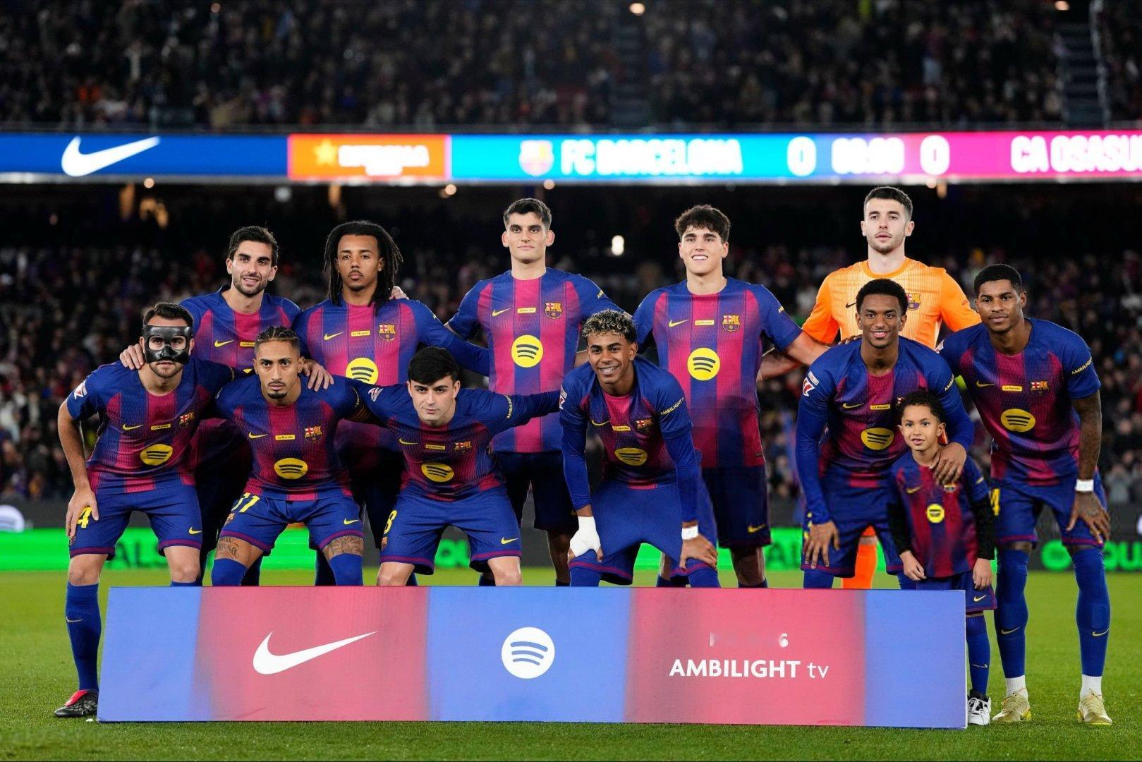 世体：巴塞罗那队是本赛季五大联赛中唯一一支主场未失分的球队（27/27） ✅巴萨