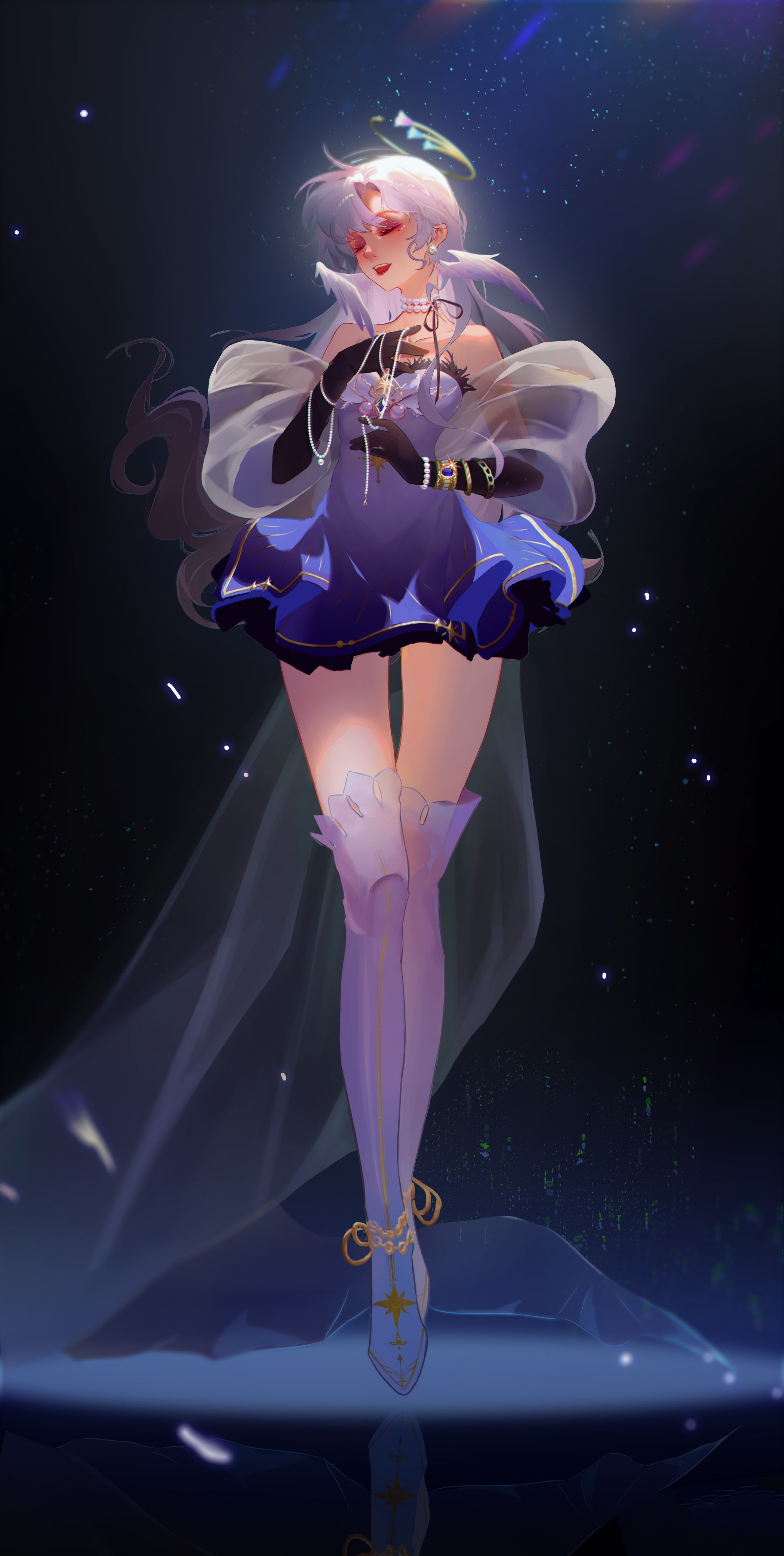 #崩坏星穹铁道##超话创作官# 【知更鸟装设】绝美！！！画师：*已授权转载 ​​