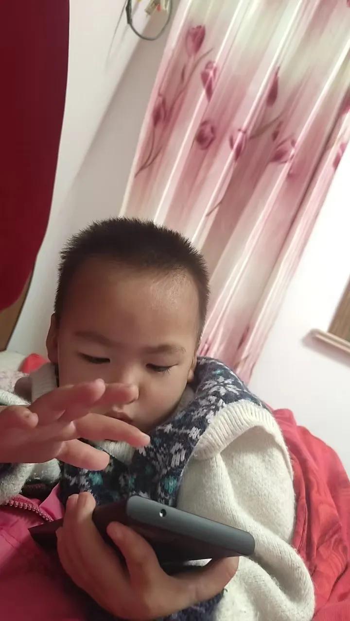 《小孙子的手机奇缘》

在一个充满欢声笑语的家庭里，住着一个三岁的小宝贝——小明