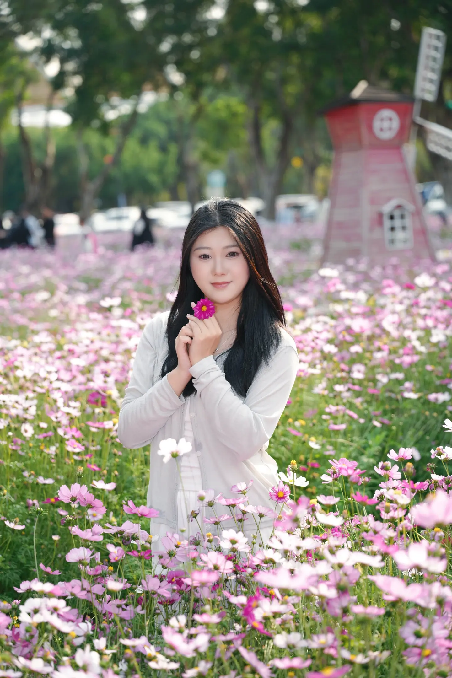 “格桑花开，幸福自来”