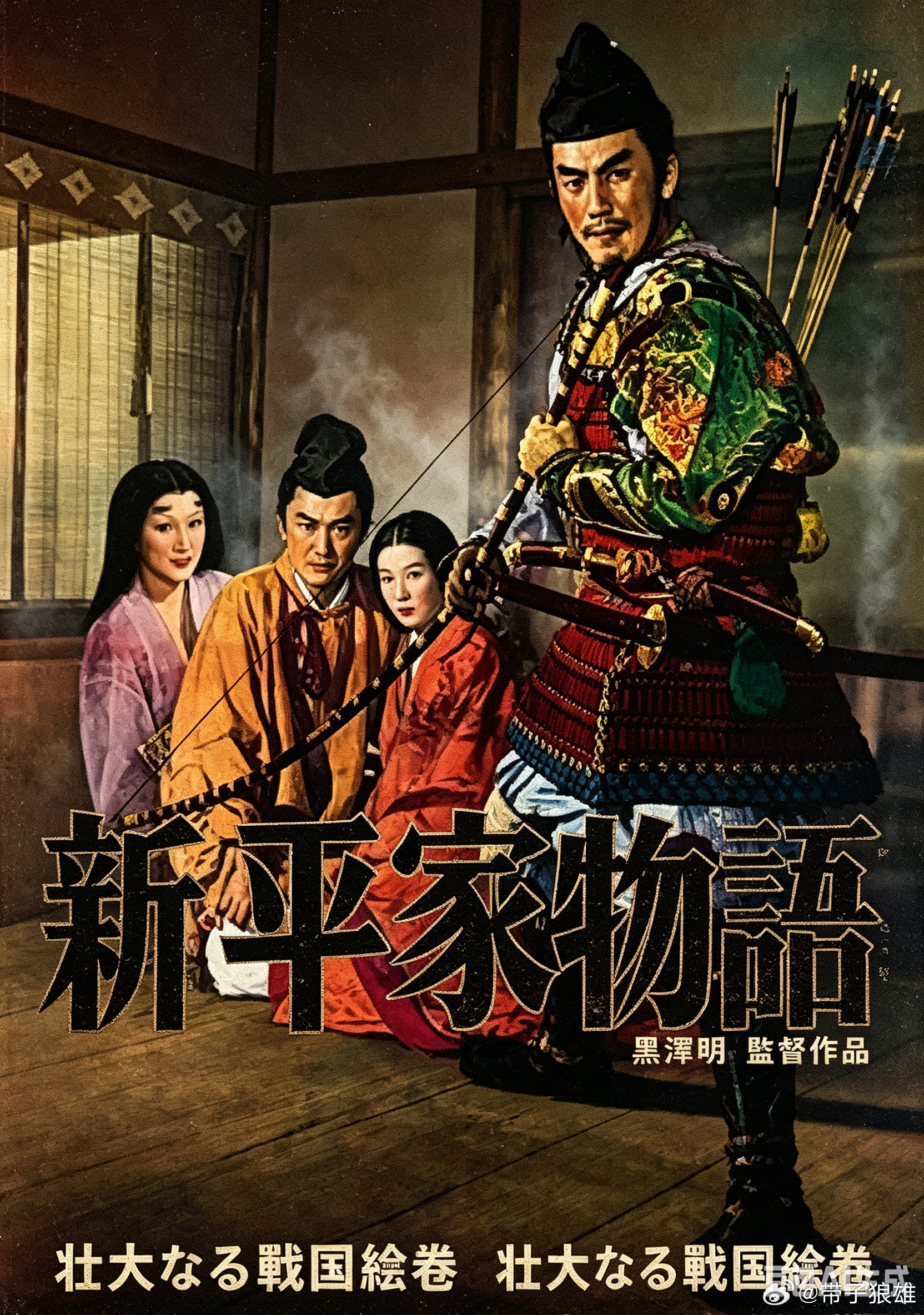 黑泽明长久以来的终极梦想，是将日本古典名著《平家物语》搬上银幕。他推崇武士身上高
