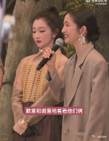 林依晨感谢邓为王星越 二十多天的行程持续帮忙搬运行李，邓为和王星越用行动照顾同行
