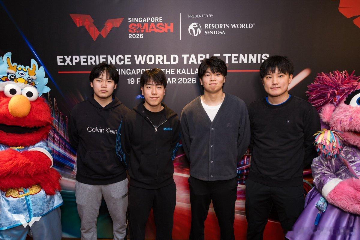 wtt新加坡大满贯2026张本智和 260221晚宴图片cr：WTTJapan 