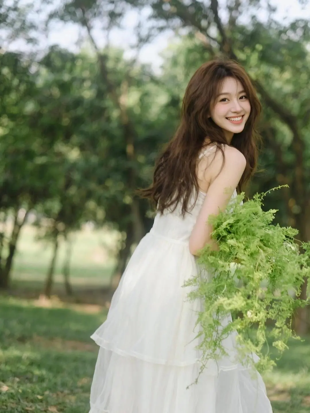 随变ai随便玩 AI森系白纱照 ai创作 玩法合伙人计划 我在拍特效