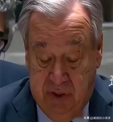 我勒个去！一大早刷到这消息，直接给我整精神了！联合国秘书长icon古特雷斯ico