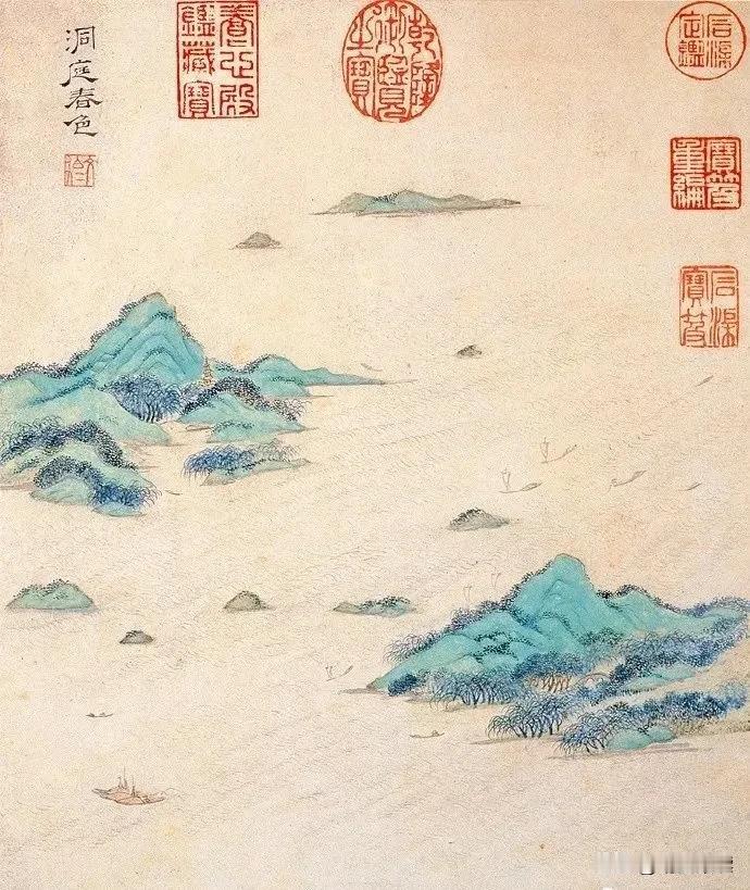 明｜文伯仁：《姑苏十景》
#国画# #国画山水#