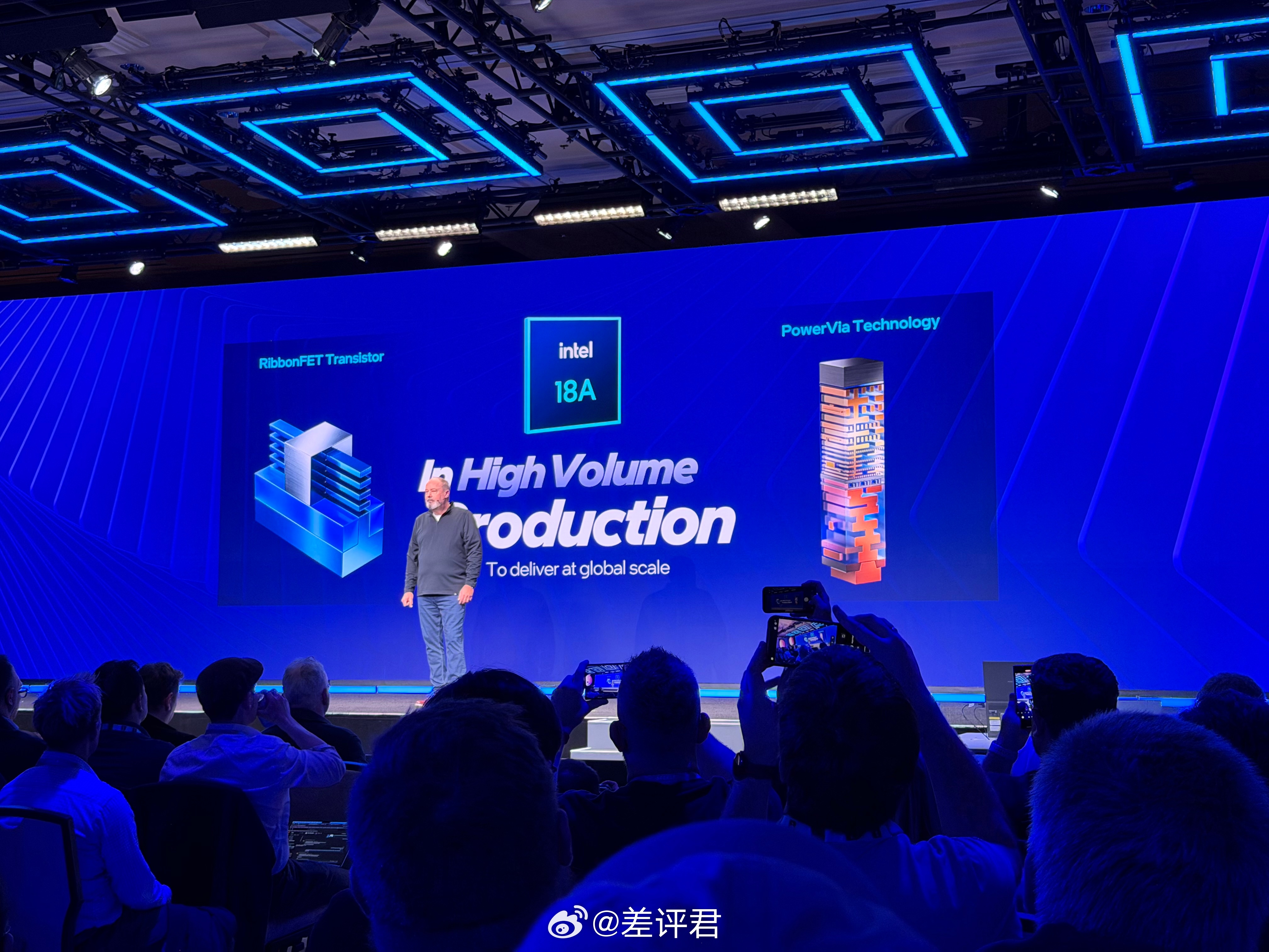 #差评在现场# 英特尔的18A，终于还是端上来了，不是狼来了，是已量产，明天就能