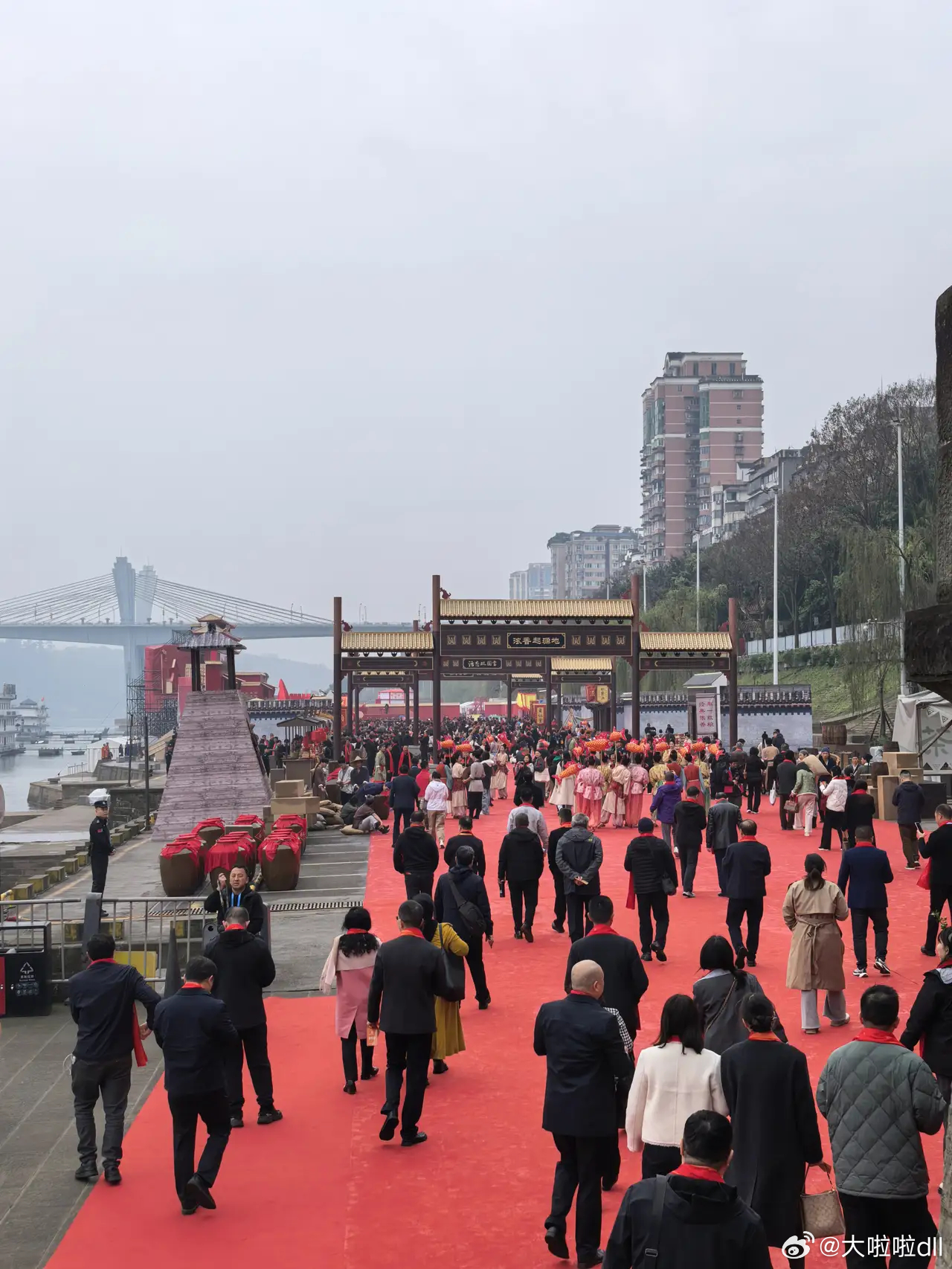 国窖1573封藏大典 3月20日（农历二月初二）在泸州东门口码头盛大启幕，泸州老