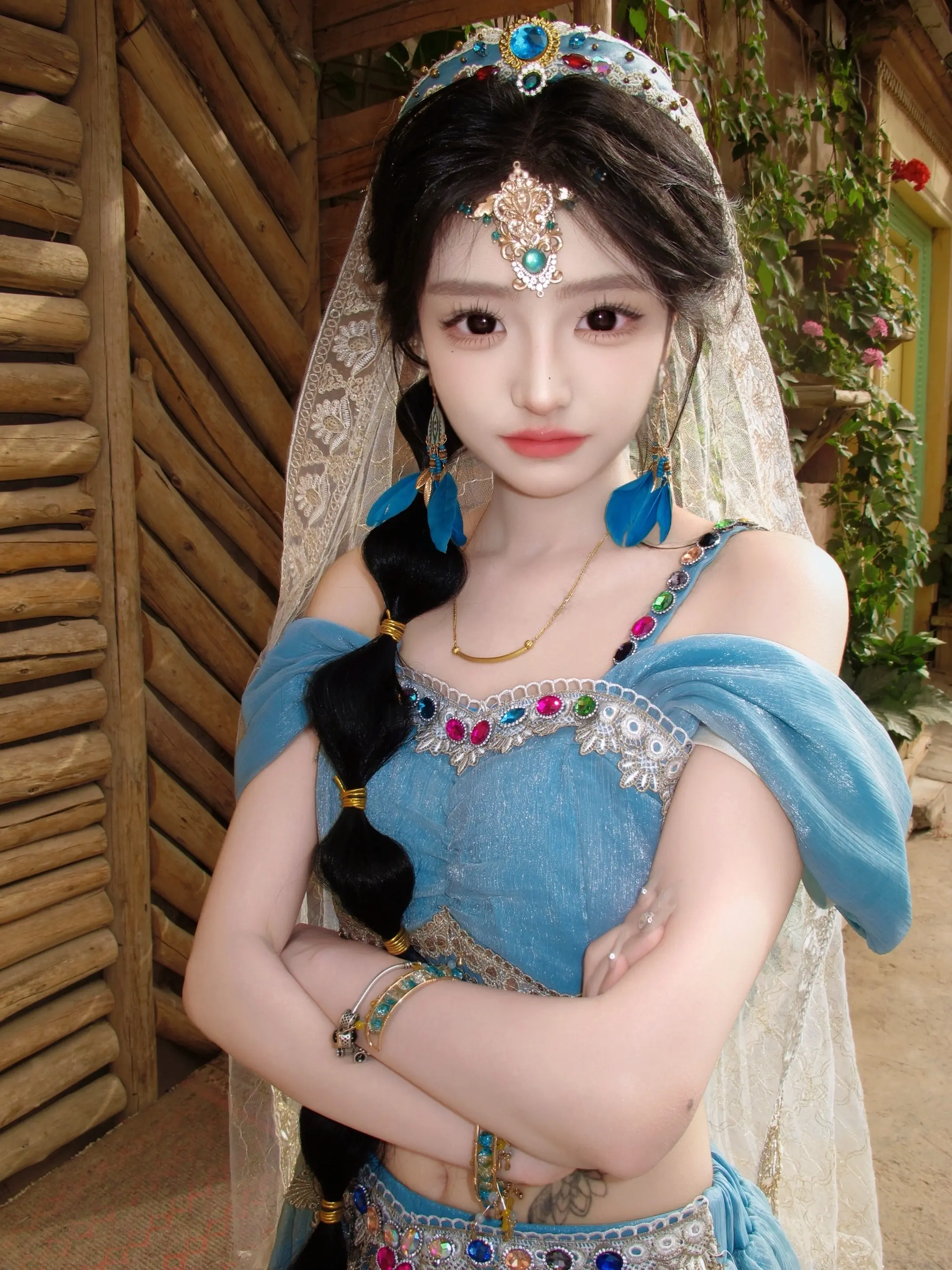 美人不是凡胎生。