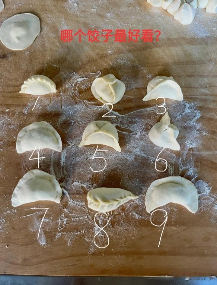 我觉得9号饺子最好看，不接受反驳！