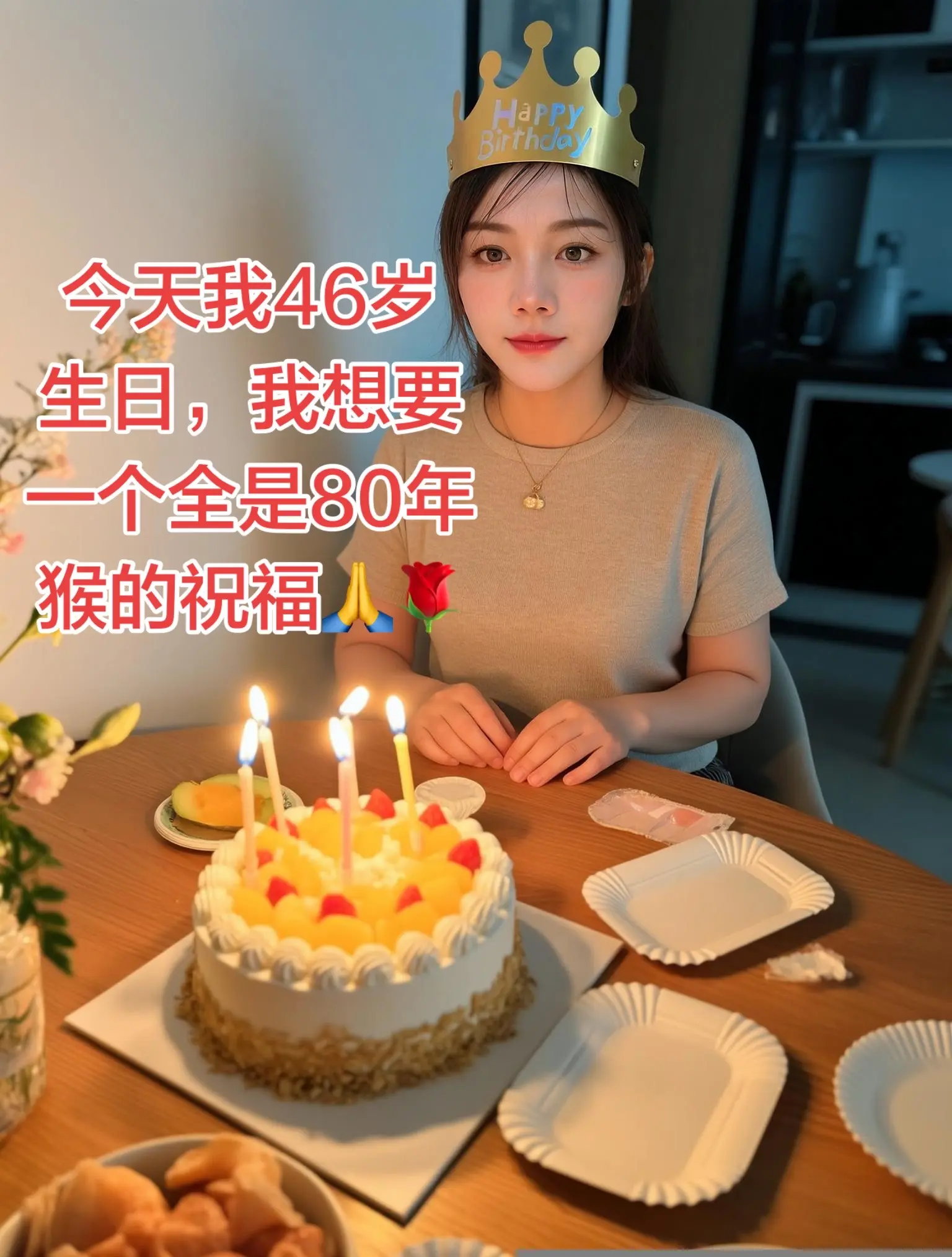特别的日子，普通的自己，成年人的生日，不说生日快乐，那就祝自己无疾无忧...