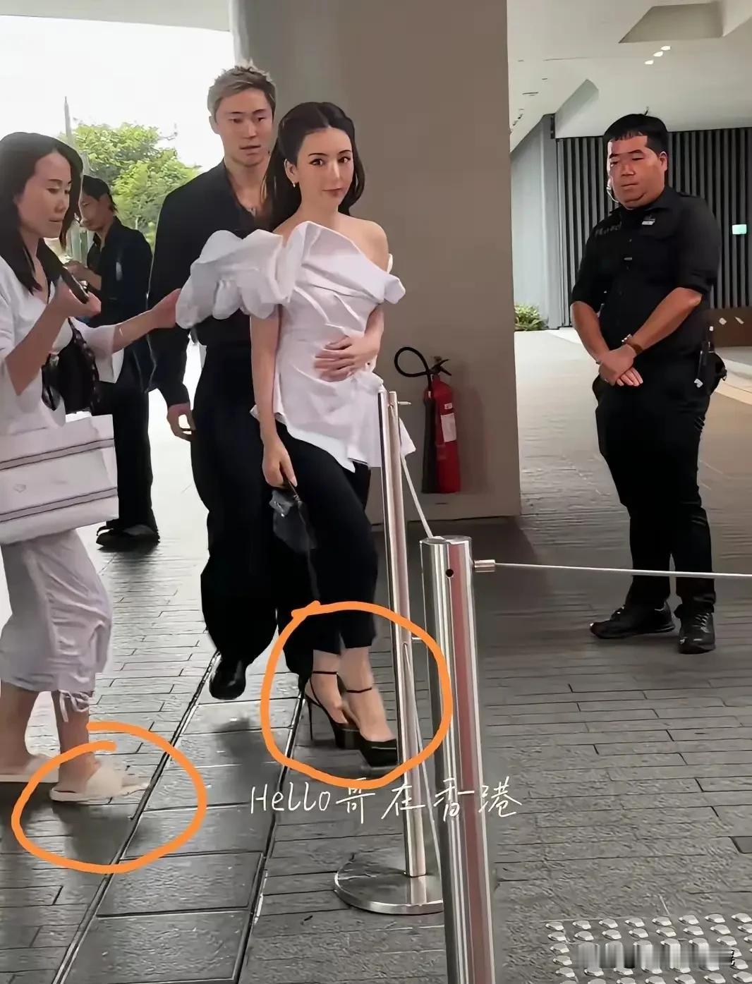 郭富城老婆这双鞋子太好看了，这个牌子还是第一次见，谁懂啊？这是什么品牌呢？