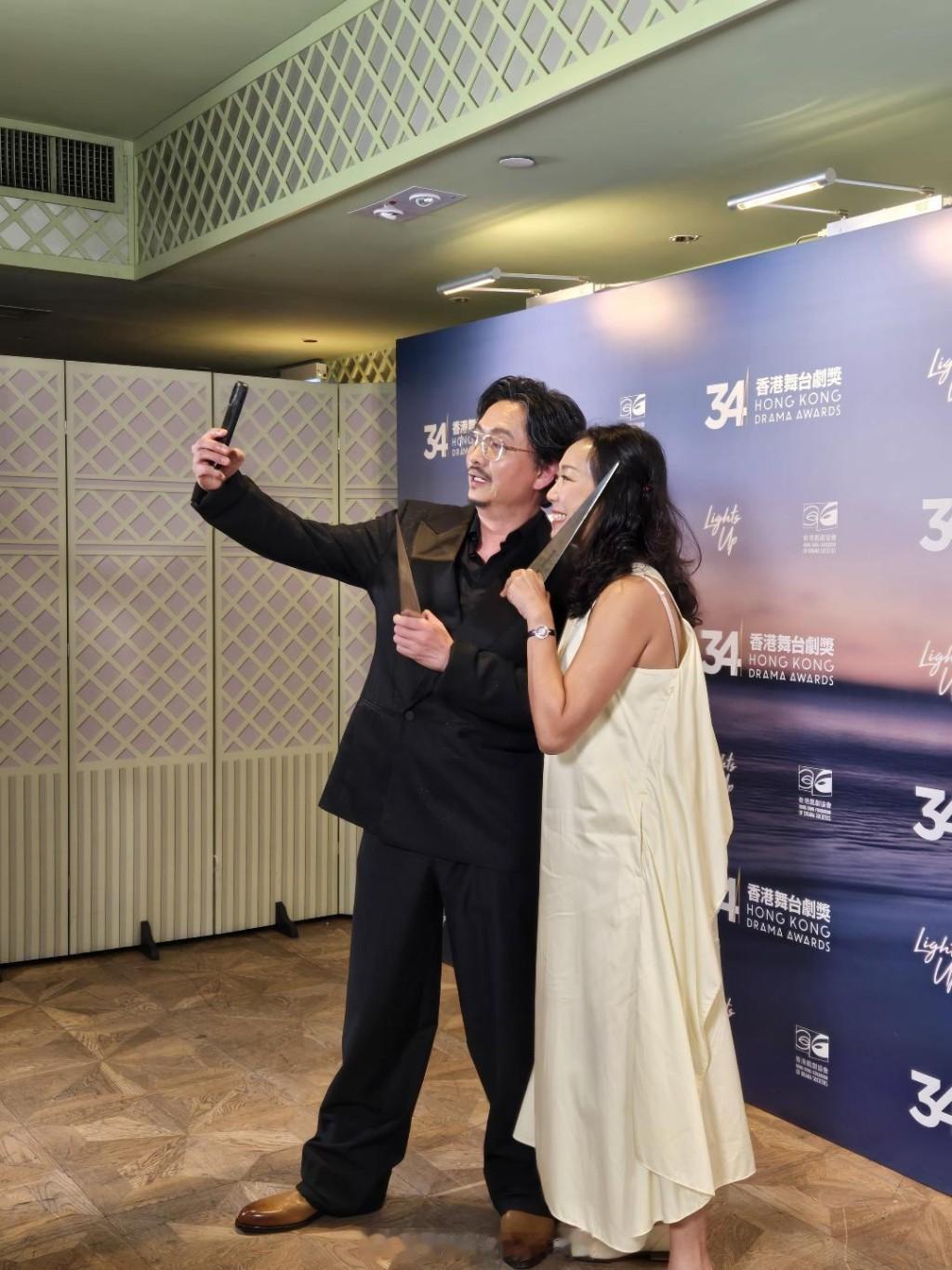 星岛：第34届香港舞台剧奖颁奖礼  谢君豪首夺剧帝打破陪跑魔咒彭秀慧、卓韵芝分获