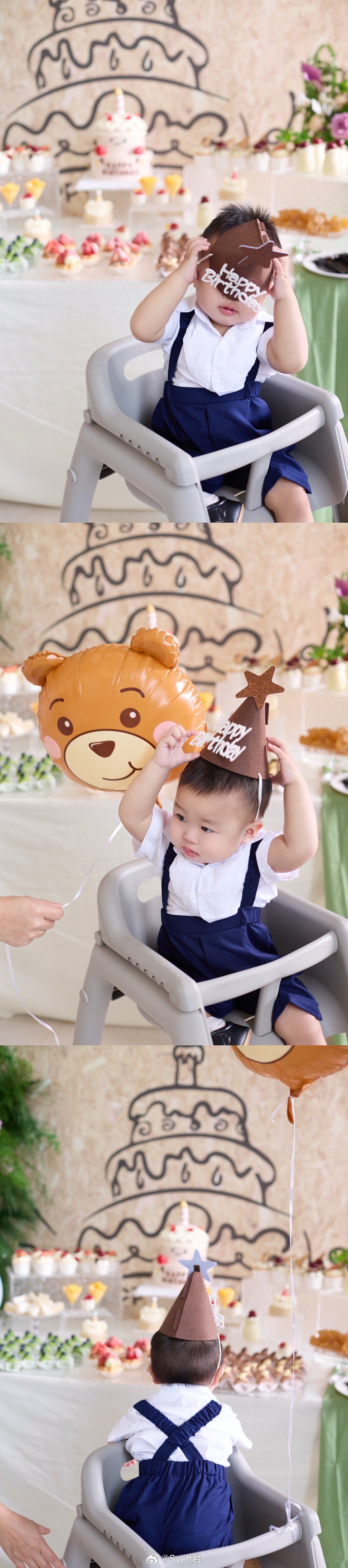𝒉𝒆𝒍𝒍𝒐 1st 🎂是一岁的宝宝啦[心]愿你 平安 健康快乐成长?