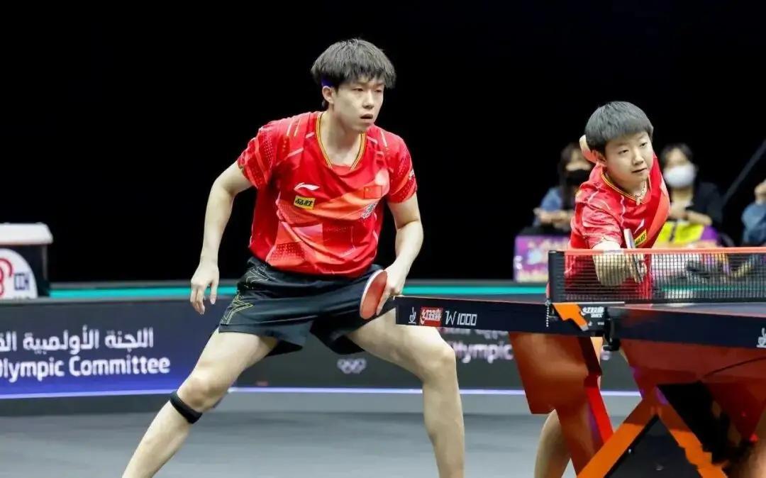 王楚钦和孙颖莎组合3-0胜皮斯特耶和库库洛娃 wtt美国大满贯