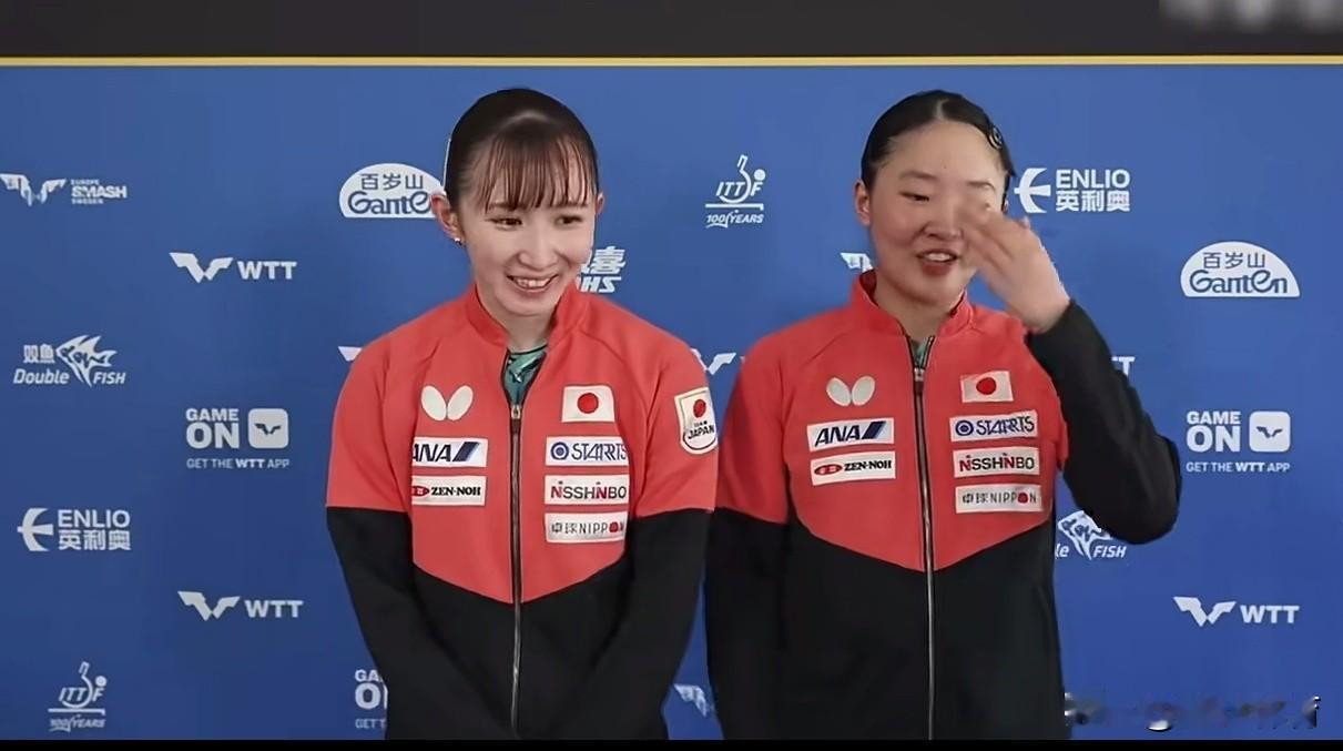 WTT瑞典大满贯女双，早田希娜/张本美和3:0战胜桥本帆乃香/迪亚兹，顺利拿下胜