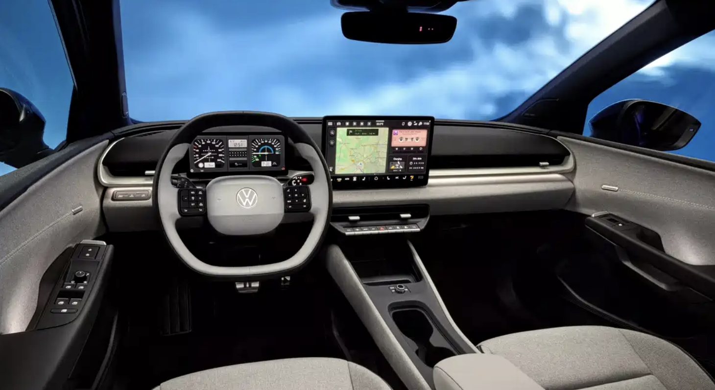 大众ID.POLO内饰官图来了，这个颜值你打几分？大v聊车