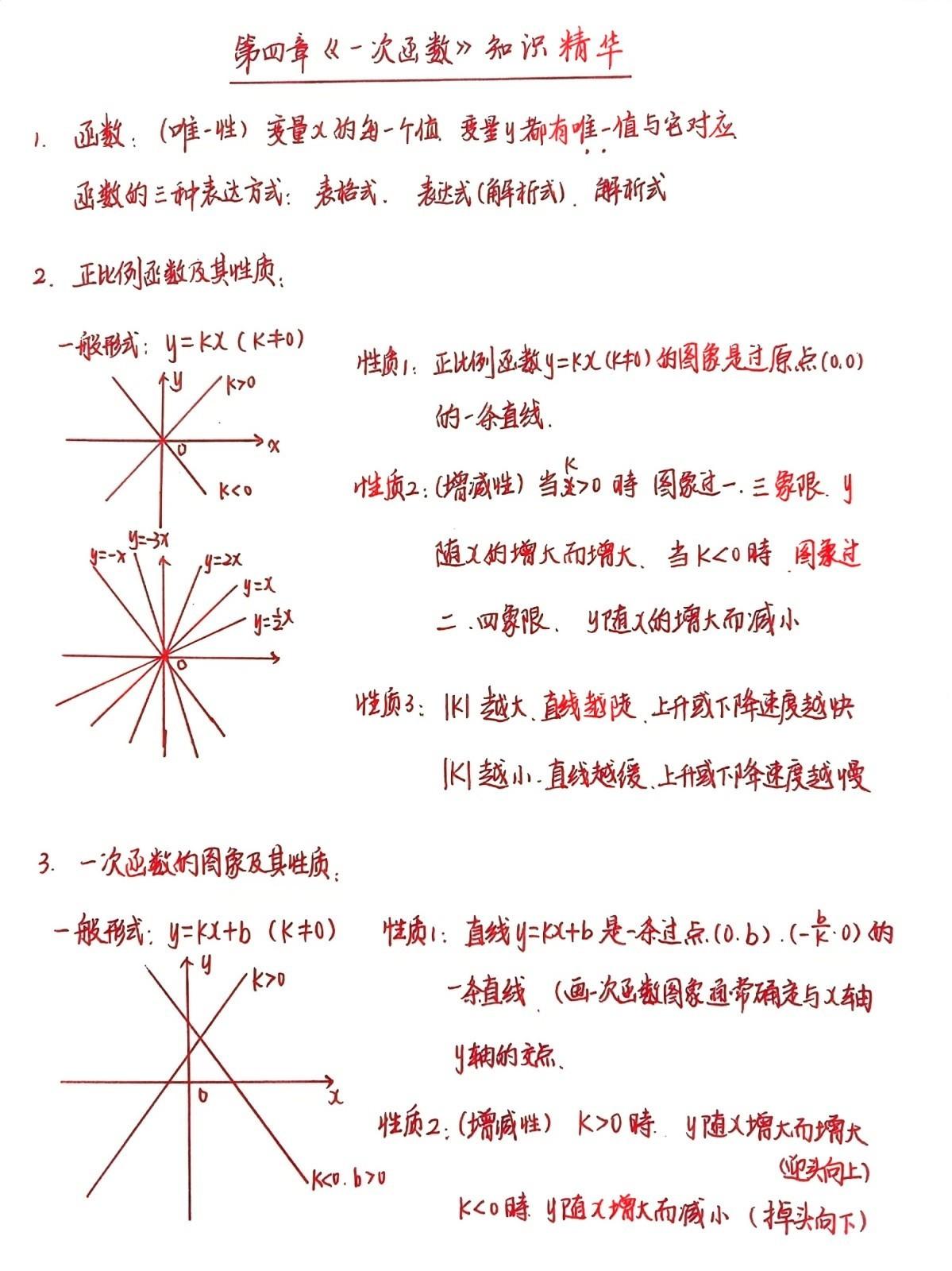 函数是初中数学的半边天，也是高中数学的半边天。初二开始接触函数，北师大版初中数学