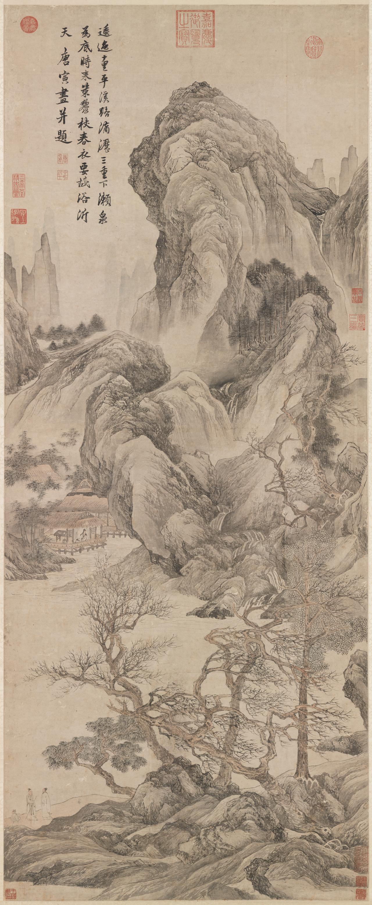 风流才子唐伯虎的作品中你看出了什么？