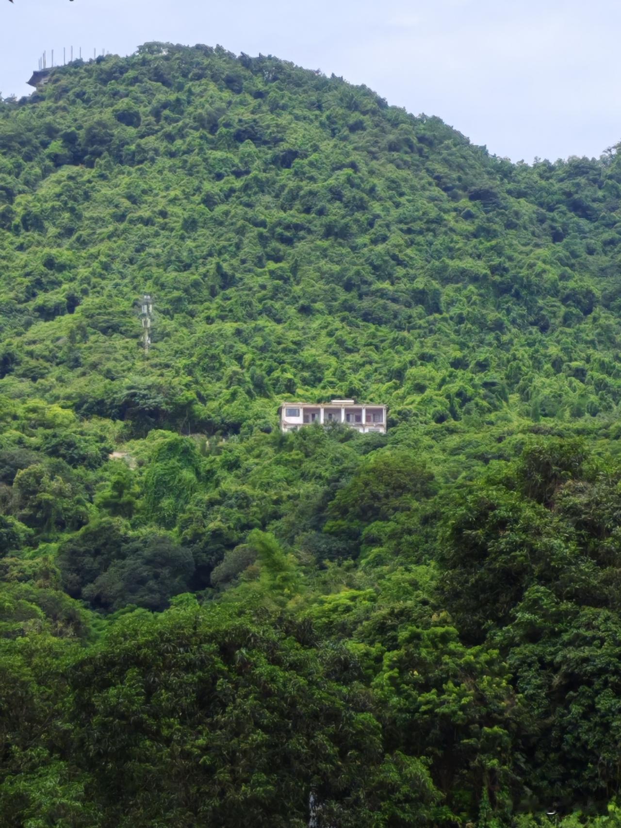 这户人家住在大山里干什么，交通也不便 买东西更不方便！吃喝怎么办？