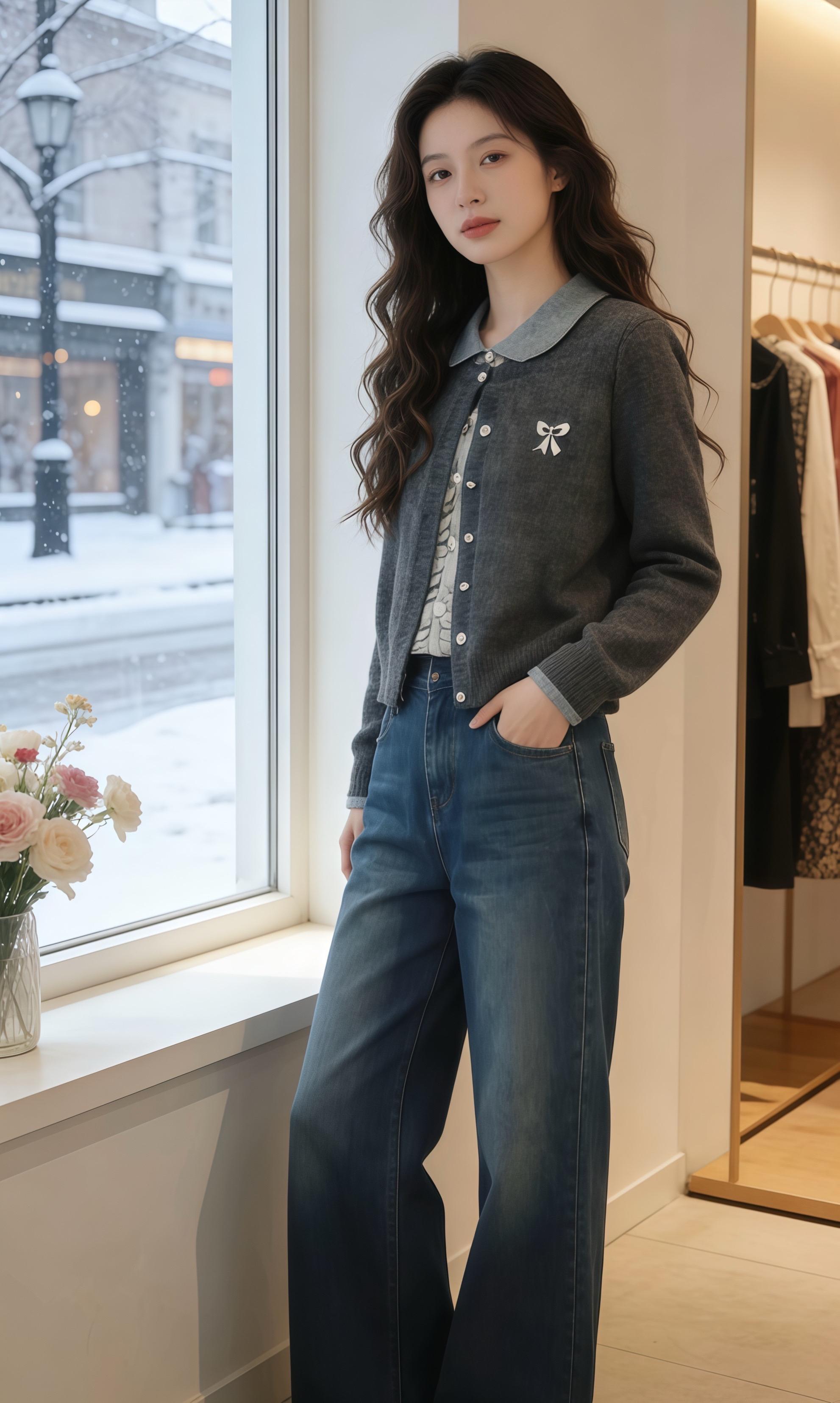 秋冬松弛感穿搭