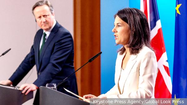 英国想当二道贩子，想将德国金牛座巡航导弹卖给乌克兰。
这个想法是英国外交部长卡梅