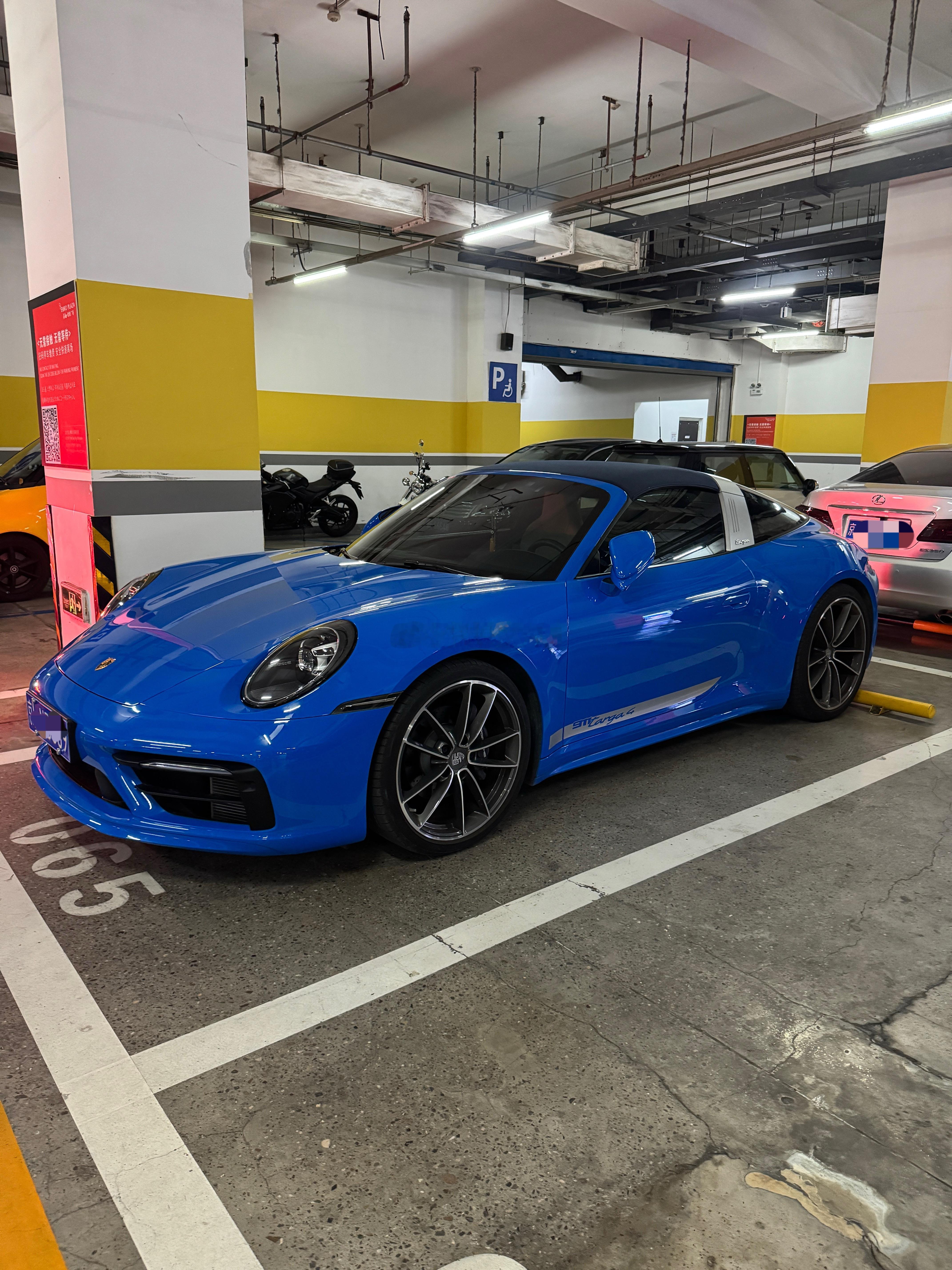 好漂亮的一台targa💙梦想家ALI  ​​​