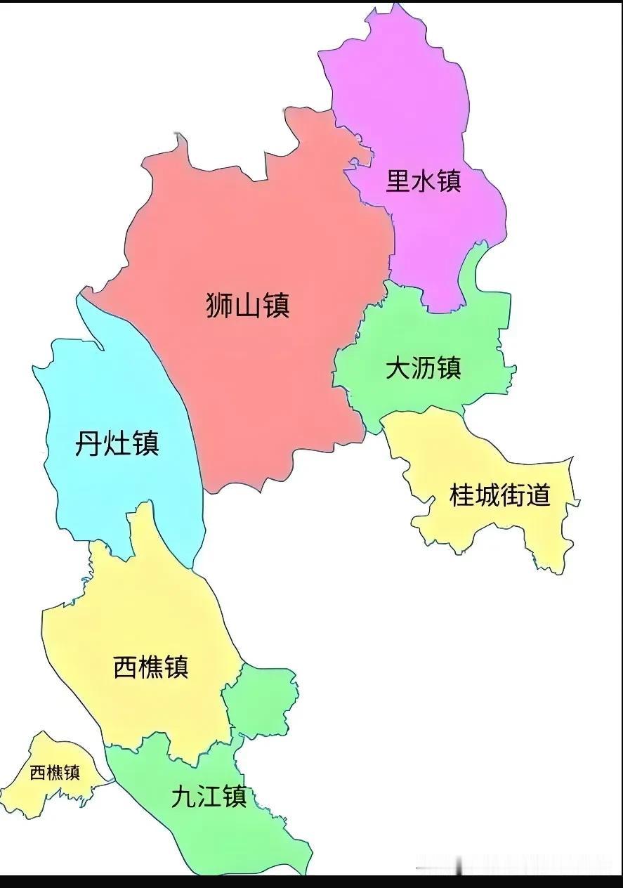 佛山市南海区各街道镇面积
1.桂城街道         84.16 平方公里
2