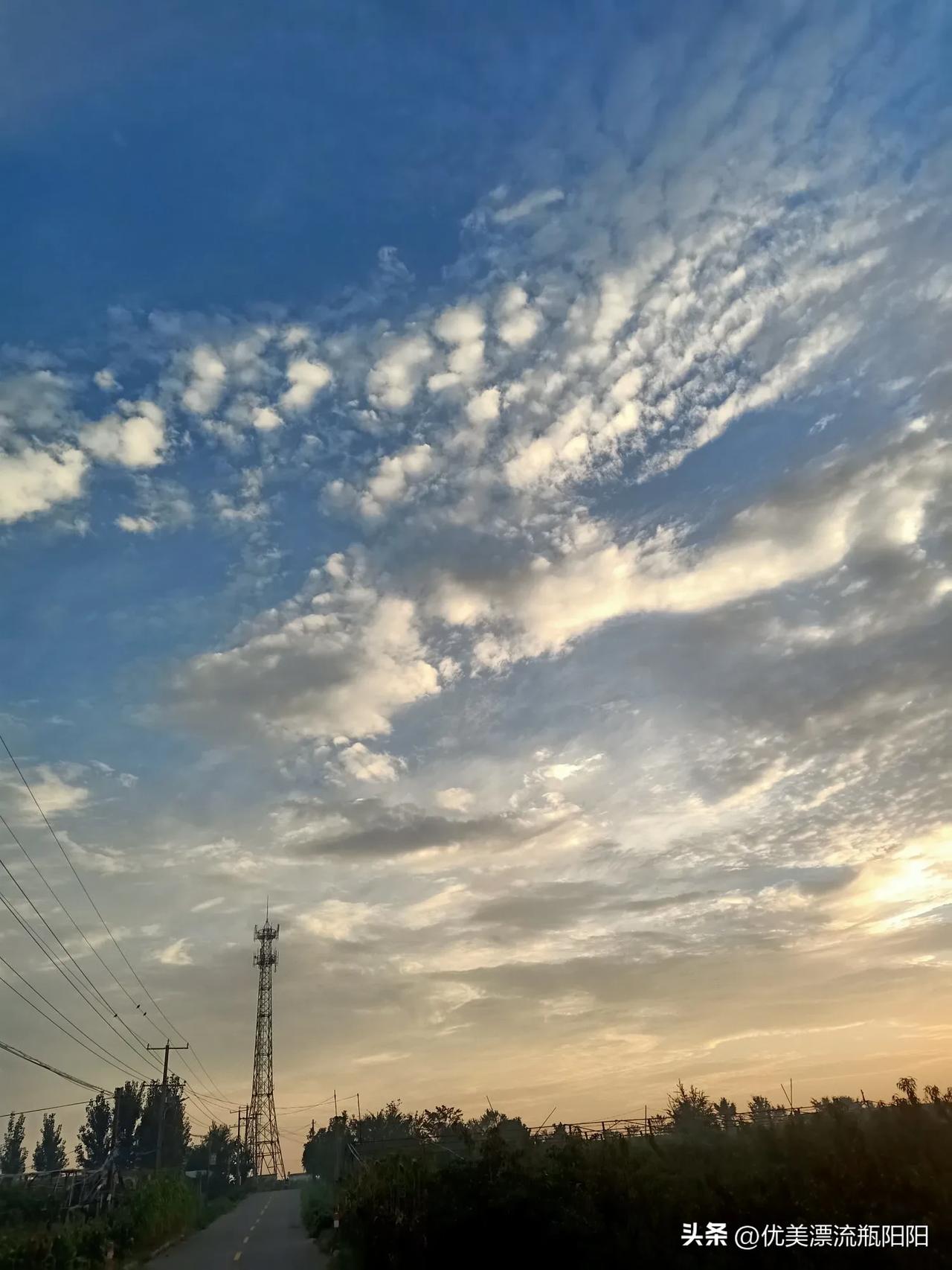 晒图笔记大赛日落余晖欣赏