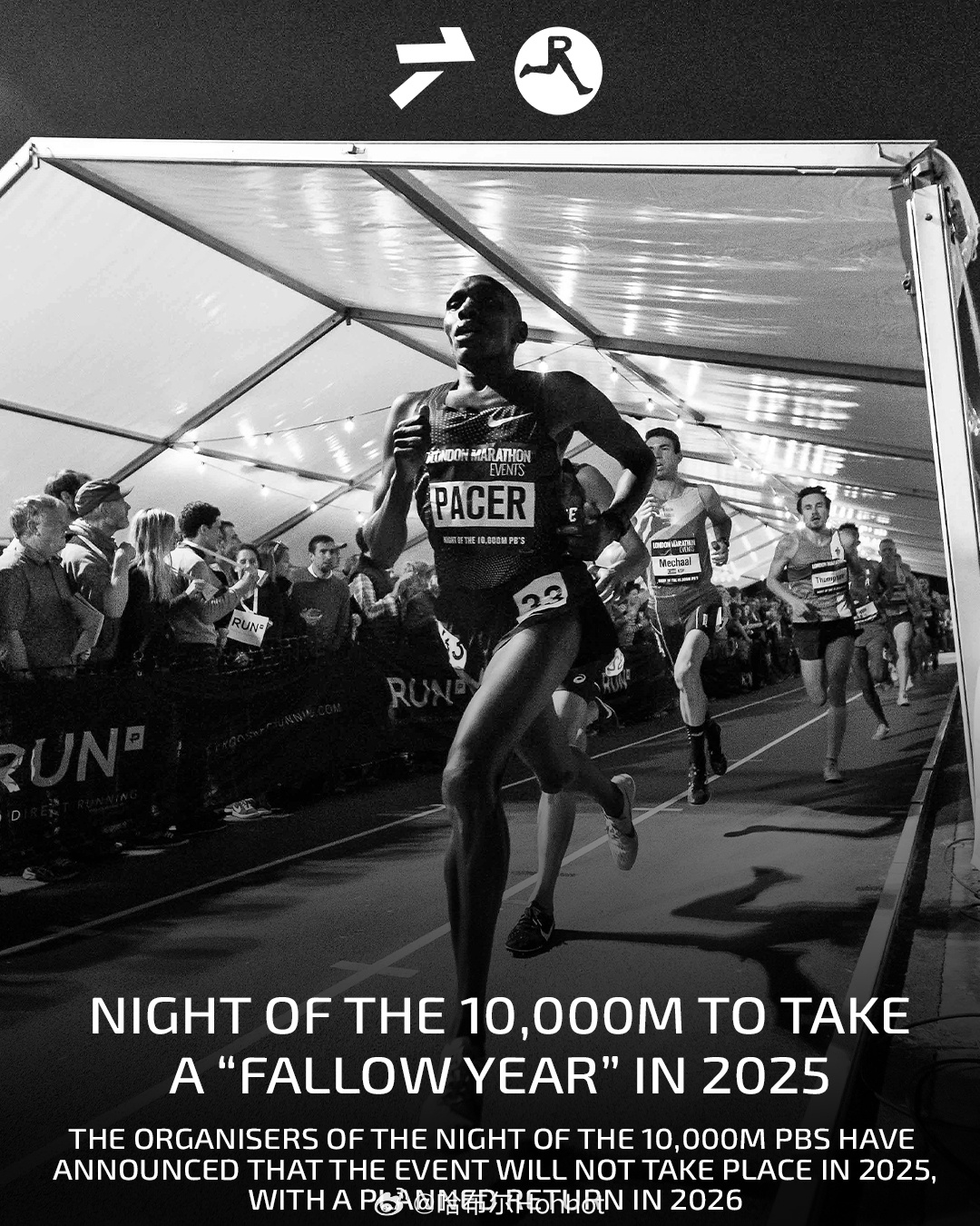 万米之夜10000m PB's将在2025Gap一年，2026回归#田径说一哈#