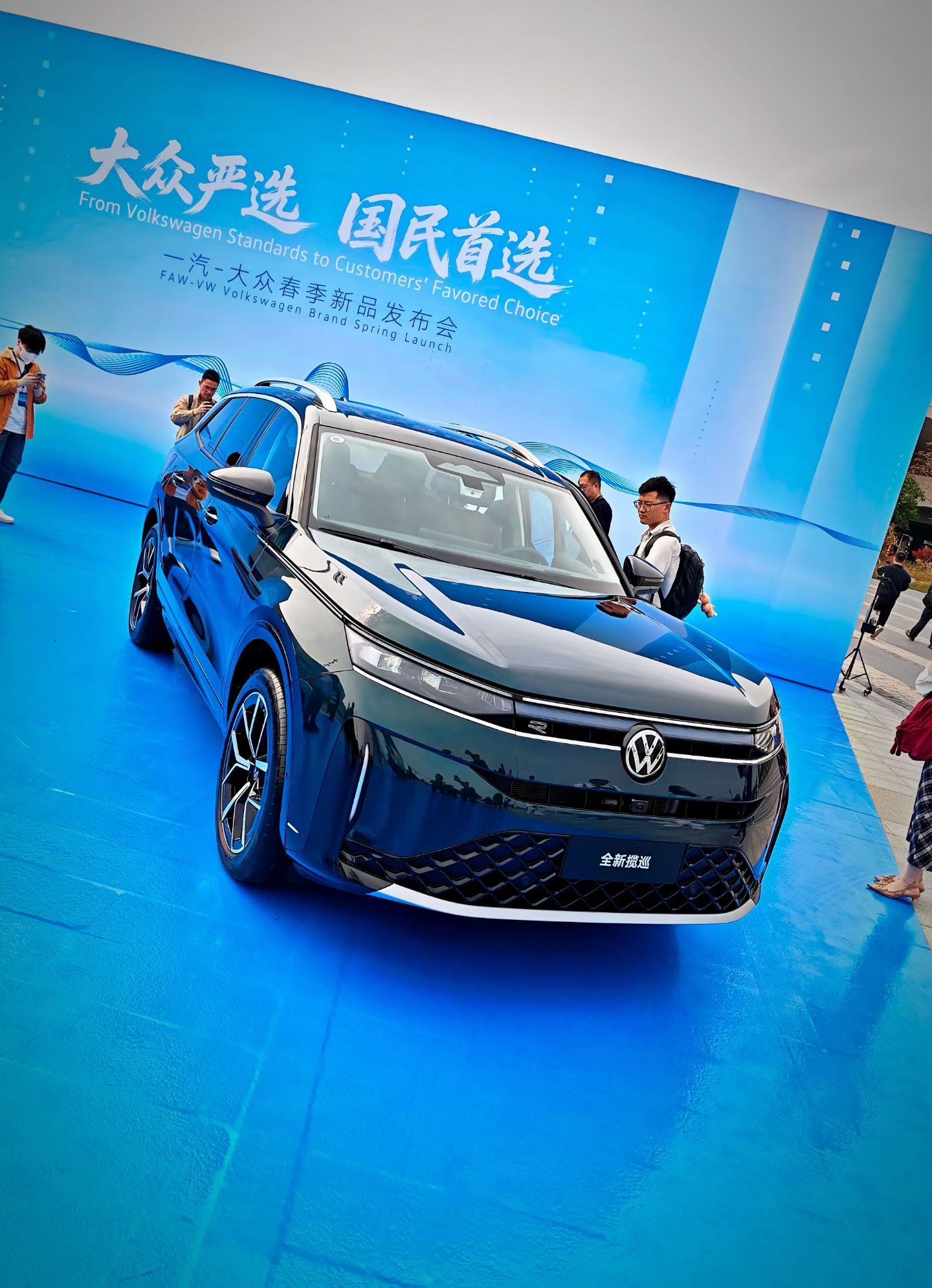 24.69万起售，一汽大众揽巡，大五座四驱SUV，还是很棒的第五代EA888，配