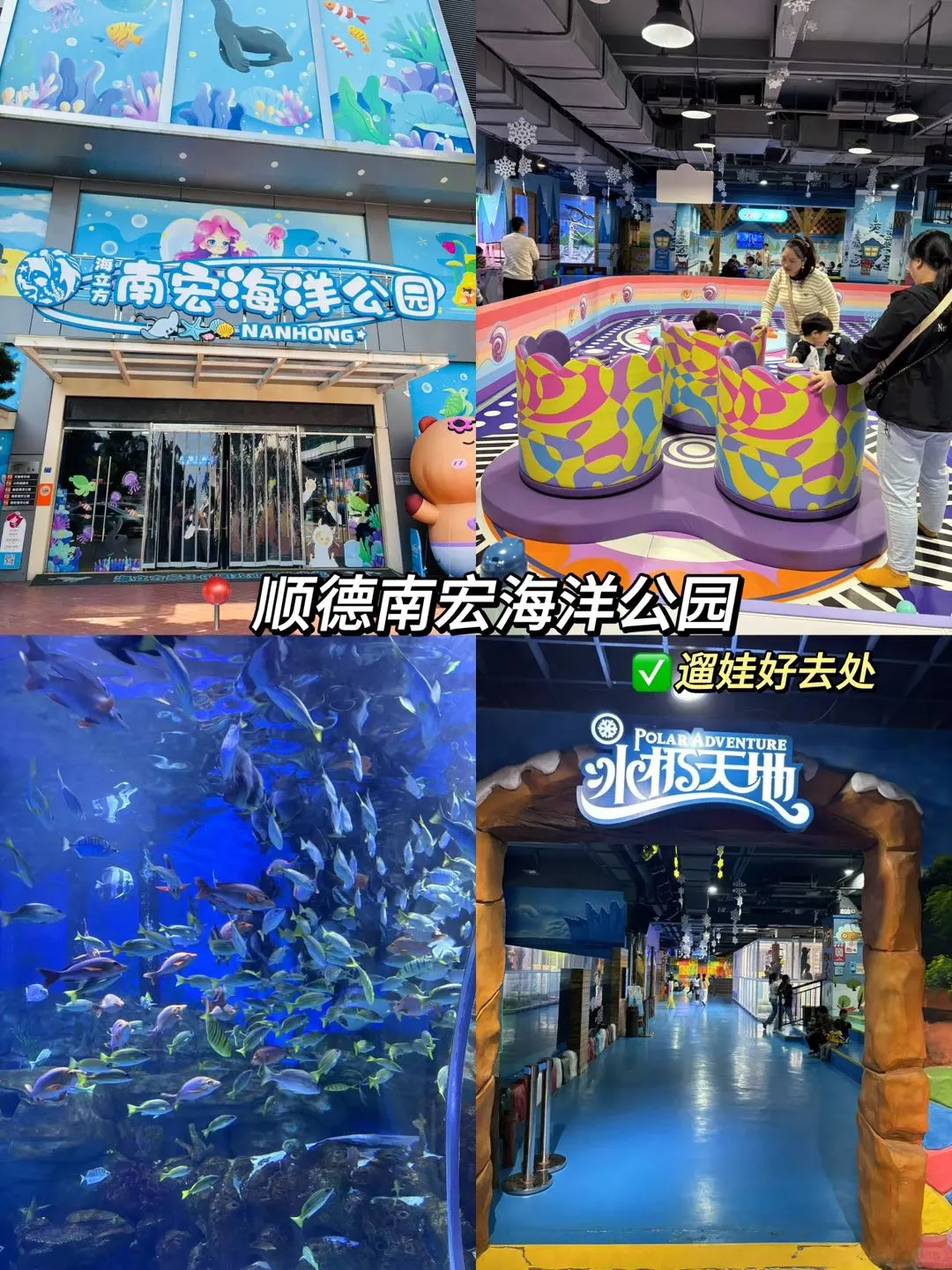 在顺德！遛娃✔️很难不选南宏海洋公园！！
