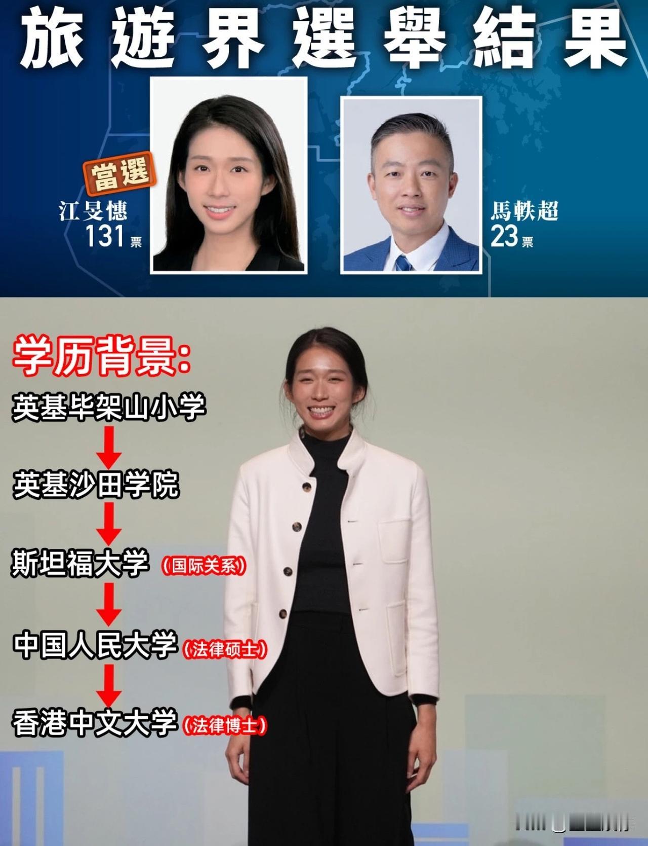 其实江女士如果有心要从政的话，至少也会背稿吧，而不是每次都是傻傻笑着念稿。

就