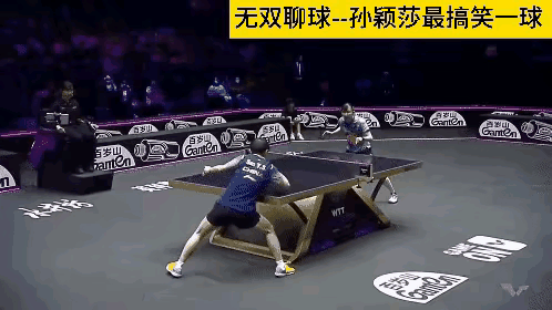 不懂就问:假如这个球莎莎不去接而是直接落在早田这边，是莎莎得分还是早田得分？