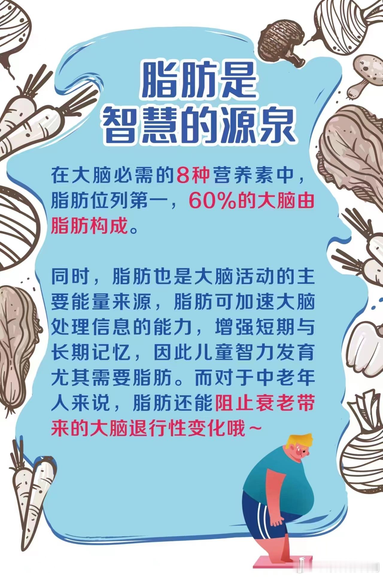 #健康食验计划##这个问题吃什么# 【健康小知识】🌈脂肪是人体不可缺少的营养素