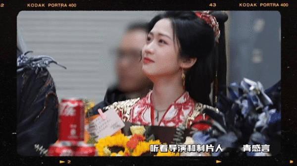 果然zb家的丑孩子不适合拍戏，动图都是如此的虐 ​​​