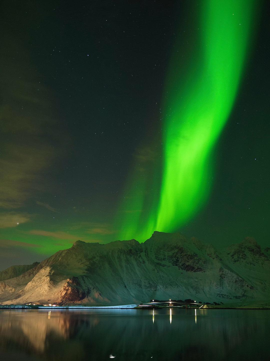 见到极光的人一整年都幸运 挪威·Lofoten Islands