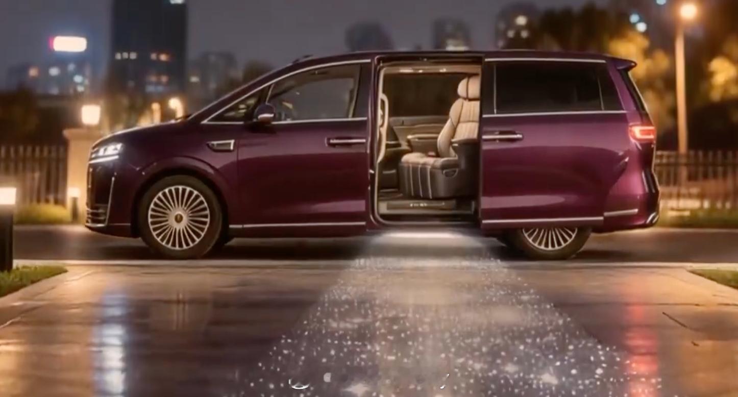 看到网传一条智界V9的AI演示不知道可信度多少落地其实也在预料之中光毯和旋转座椅