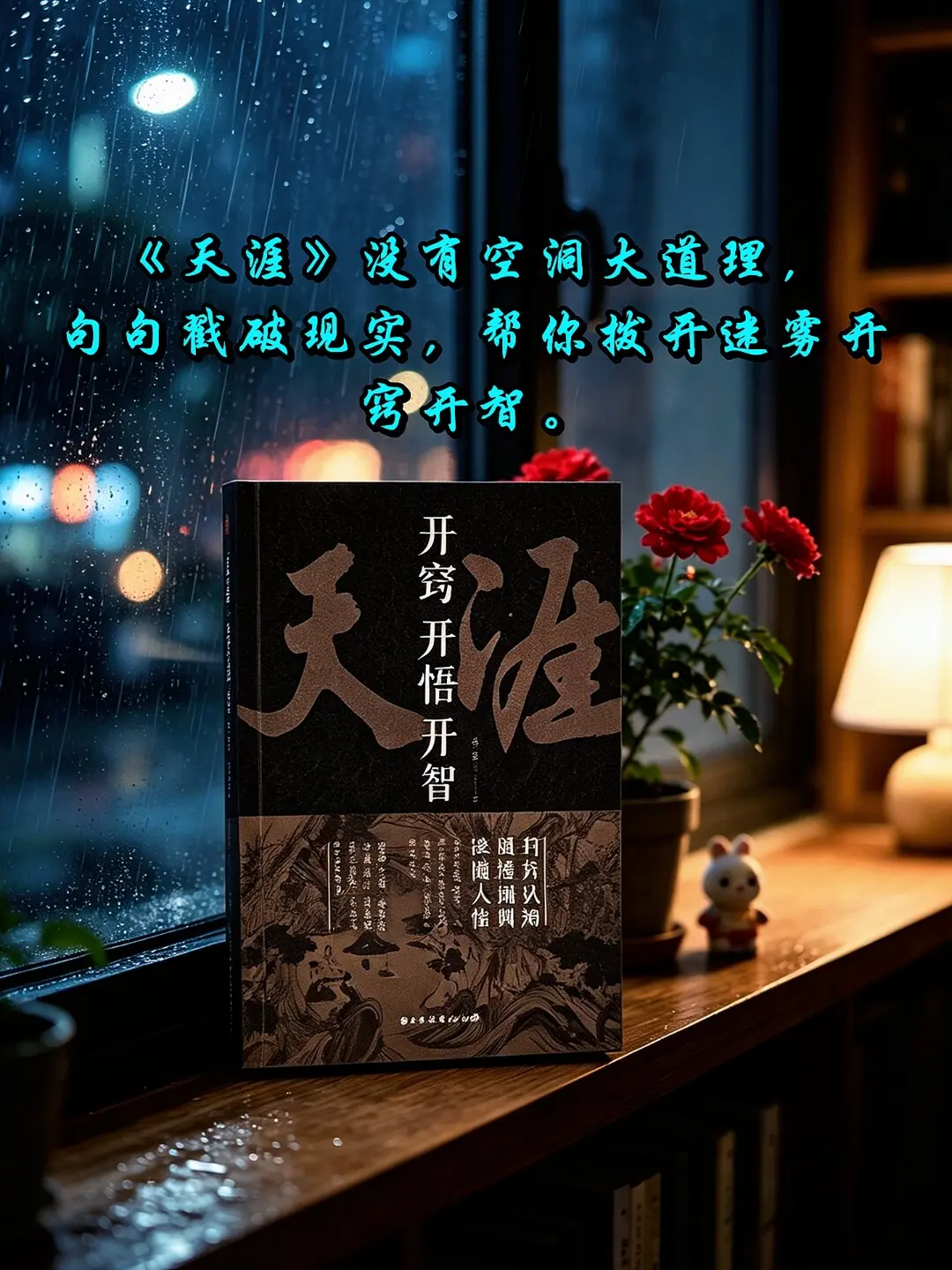很多人一直困顿迷茫，不是不够努力，而是认知没打开。这本《天涯》不讲鸡汤...