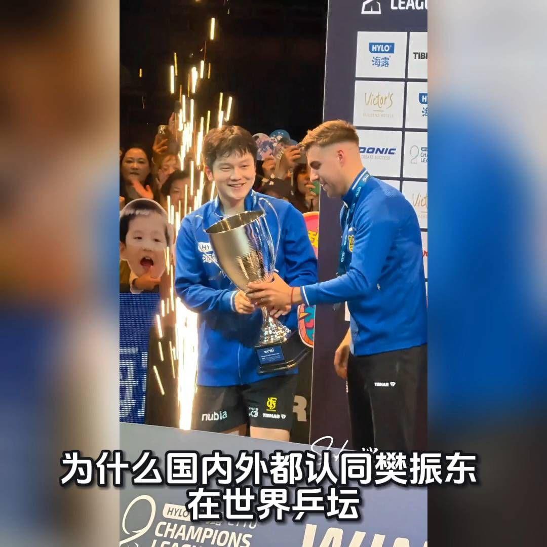 樊振东夺冠瞬间，闪耀世界乒坛！为什么国内外都认同樊振东