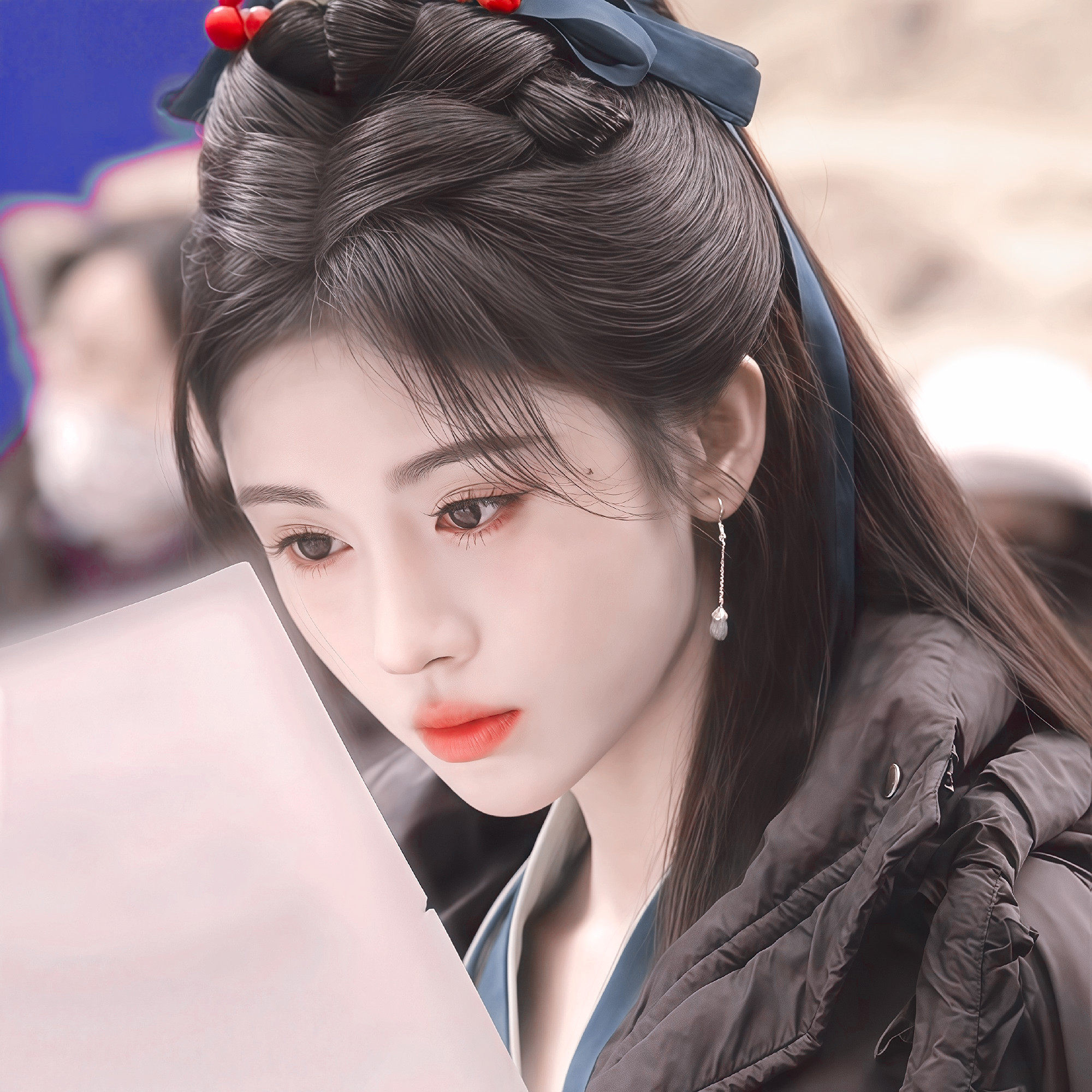 鞠婧祎姜黎非 祎起来看👀鞠婧祎姜黎非 