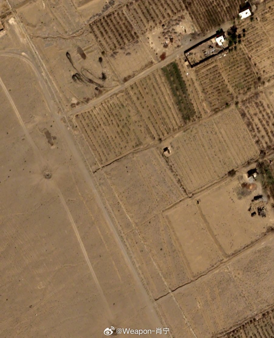 美以伊冲突 卫星图像显示，在伊朗伊斯法罕省，靠近一名被击落的美国飞行员获救地点附