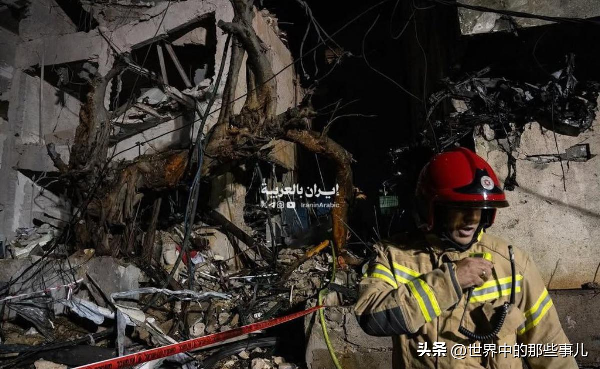 伊朗袭击了五个美军战略基地和多处以色列基地！并排除马克龙关于霍尔木兹海峡安全可能