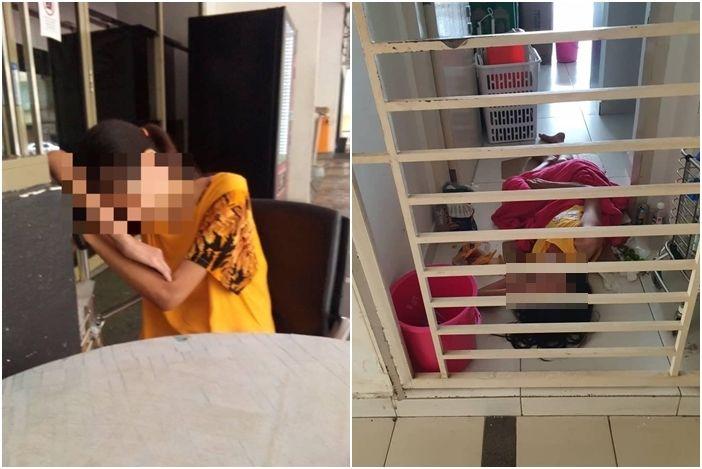马来西亚一名女子原本在私立学校任教，但今年5月遭解雇之后陷入经济困顿，租屋处被断